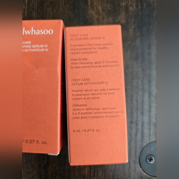 NEW! Sulwhasoo,  First Care Activating Serum VI, 8ml/0.27fl oz each, Bundle of 4 - Picture 4 of 8